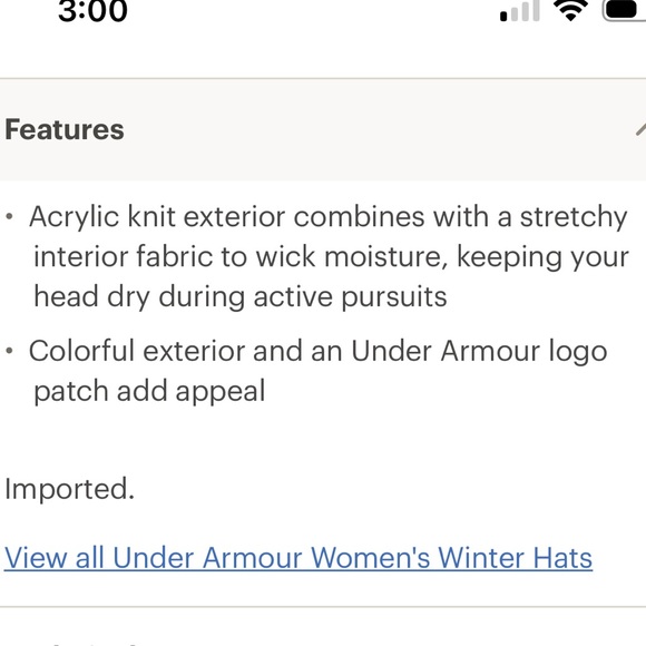 (2) Under Armour Stria Beanie Purple Pink Mesh Lining Cozy Warm - Picture 5 of 11